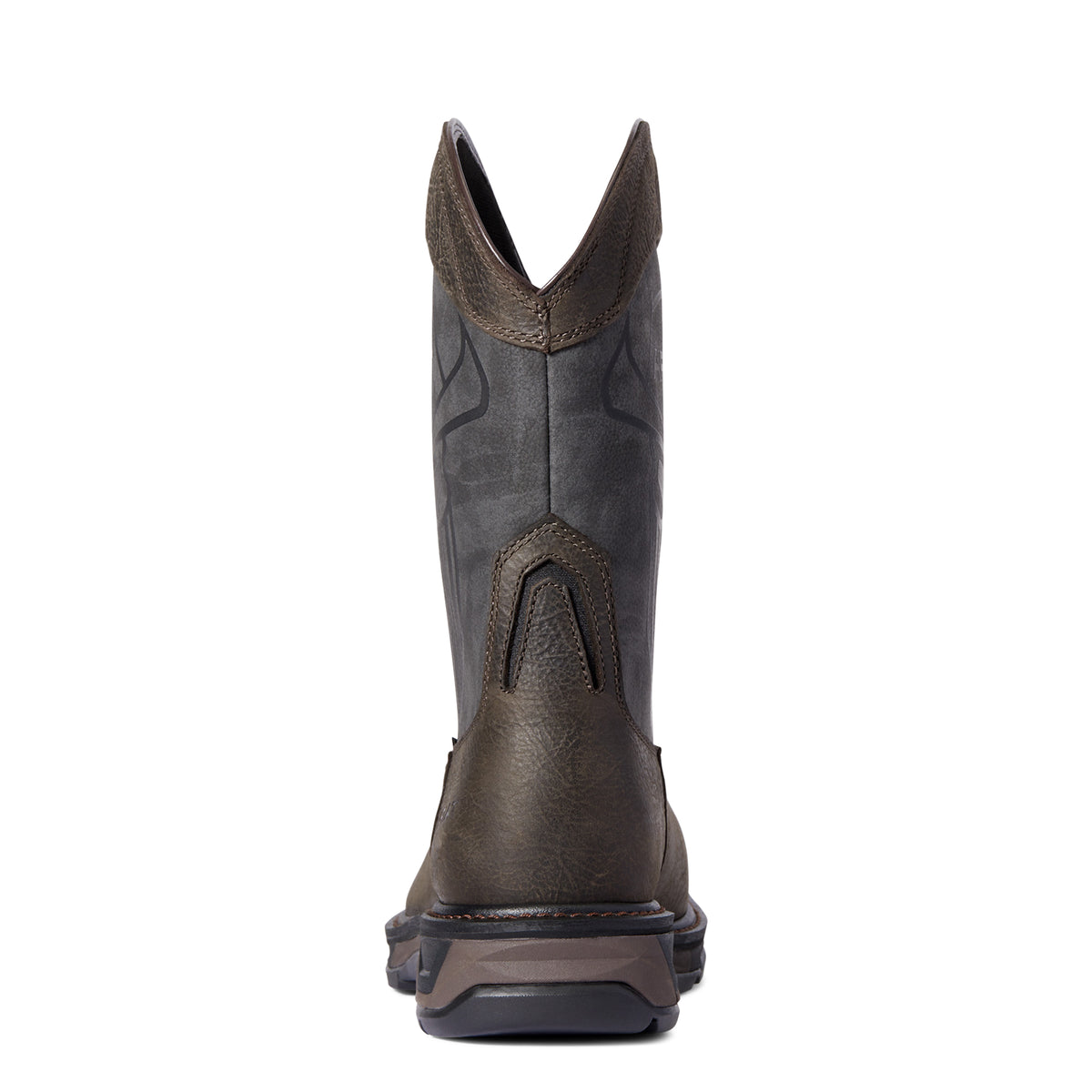 Ariat 10038223 WorkHog XT Incognito Wide Square Toe Carbon Toe Work Boot Iron Coffee