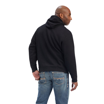 ARIAT 10041711 Fleece Hooded Serape Block Sweatshirt