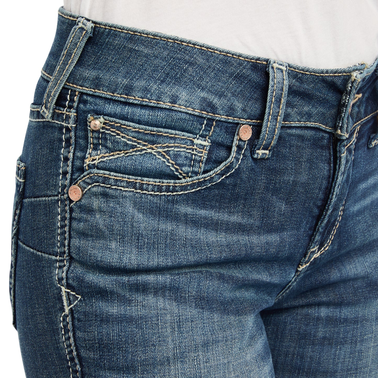 ARIAT 10041115 R.E.A.L. Perfect Rise Daphne Straight Jeans
