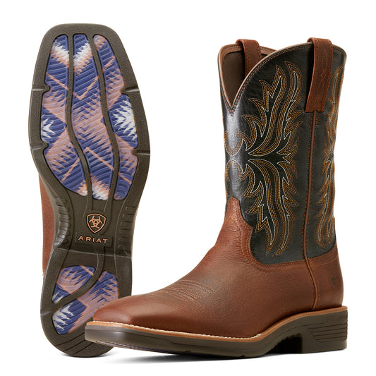 Ariat 10046983 Ridgeback Deepest Clay/Black Barrel