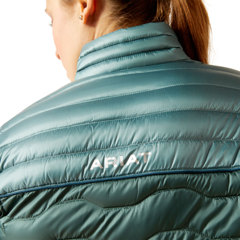 Ariat 10046181 Ideal Down Jacket Iridescent Arctic/Silver Pine
