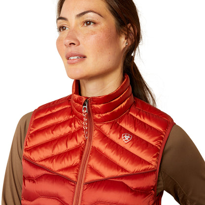 Ariat 10046182 Ideal Down Vest Burnt Brick