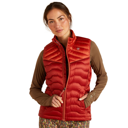 Ariat 10046182 Ideal Down Vest Burnt Brick