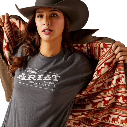 Ariat 10046251 Dilon Shirt Jacket Canteen