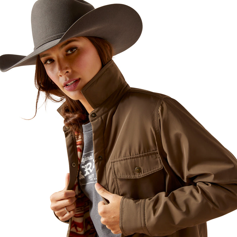 Ariat 10046251 Dilon Shirt Jacket Canteen