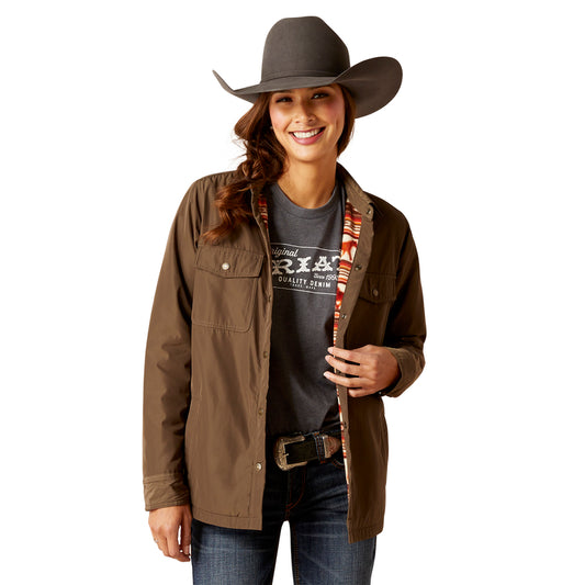 Ariat 10046251 Dilon Shirt Jacket Canteen