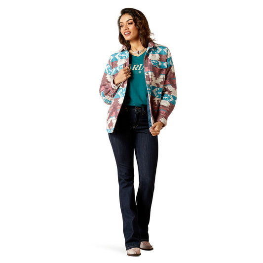 Ariat 10046671 Women's Shacket Shirt Jacket
