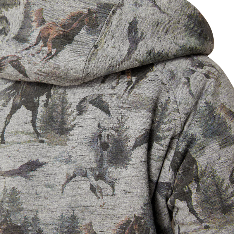 Ariat 10047230 Misty Horse Print Sherpa Hoodie