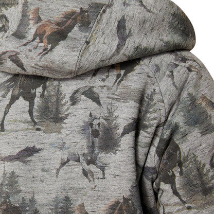 Ariat 10047230 Misty Horse Print Sherpa Hoodie