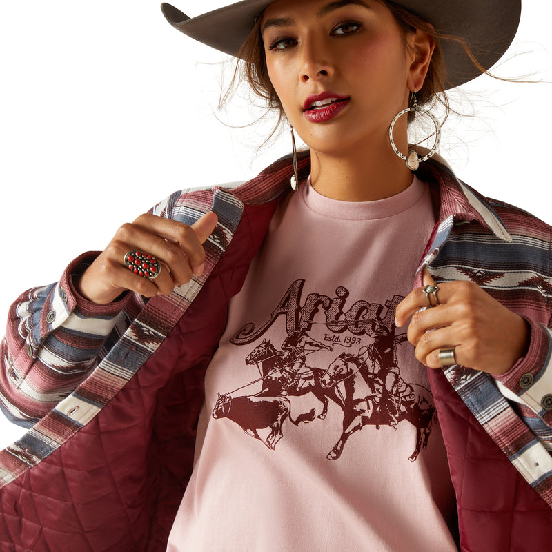 Ariat 10047879 Women's Shacket Shirt Jacket Serape