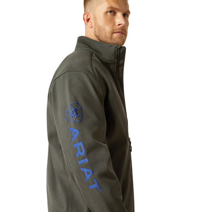 Ariat 10058155 LOGO 2.0 Softshell Jacket Charcoal Blue