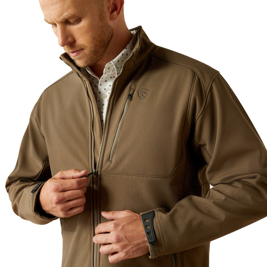 Ariat 10058157 Logo 2.0 Softshell Jacket Crocodile Heather