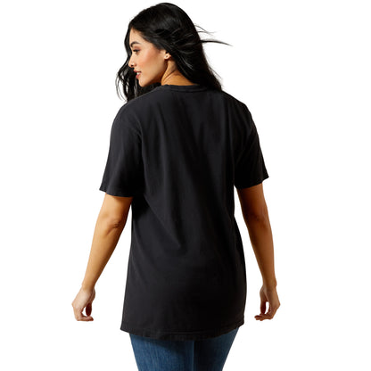 Ariat 10063756 Boot Cloche Short Sleeve T-Shirt Black