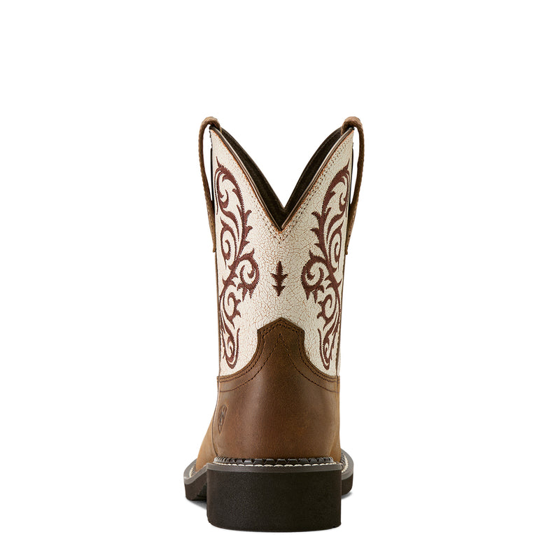 Ariat 10063976 Fatbaby Heritage Lilah Chocolate Chip / Distressed Ivory