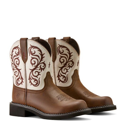 Ariat 10063976 Fatbaby Heritage Lilah Chocolate Chip / Distressed Ivory