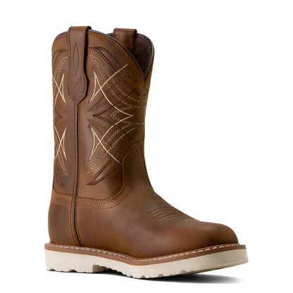 ARIAT 10080485 Youth Activate Round Toe Western Boot Distressed Brown