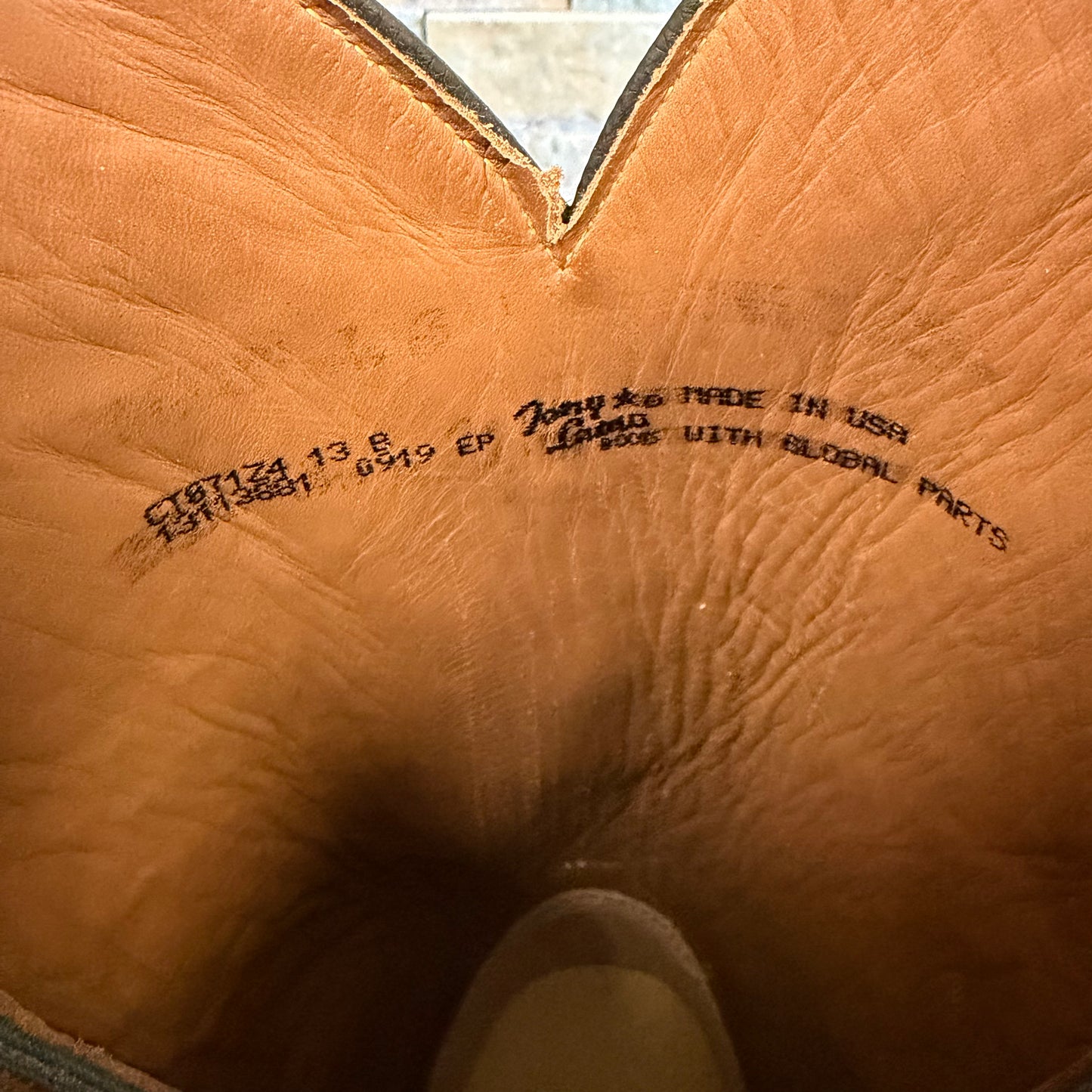 Tony Lama CT871Z4 BONHAM SMOOTH OSTRICH CUSHION COMFORT