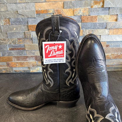 Tony Lama CT871Z4 BONHAM SMOOTH OSTRICH CUSHION COMFORT