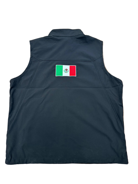 Ariat 10050537 Team Softshell Vest Black Mexico Size : X-LARGE