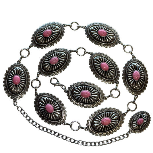 Ariat A1515830 Women's Chain Pink Belt