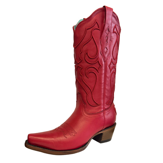 Corral Z5073 Ladies Red Embroidery Boot