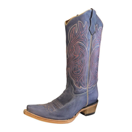 Circle G L6328 Ladies Lilac Embroidery Western