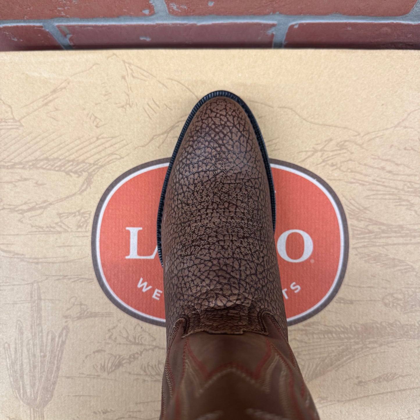 Laredo 70038 Sanded Brown Mav Western Boot