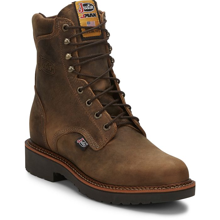 Justin 440 BLUEPRINT 8" LACE UP J-MAX® DOUBLE COMFORT