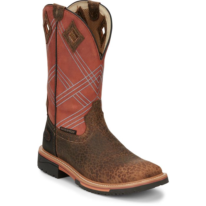 Justin SE4216 Dalhart 12'' Waterproof Caramel