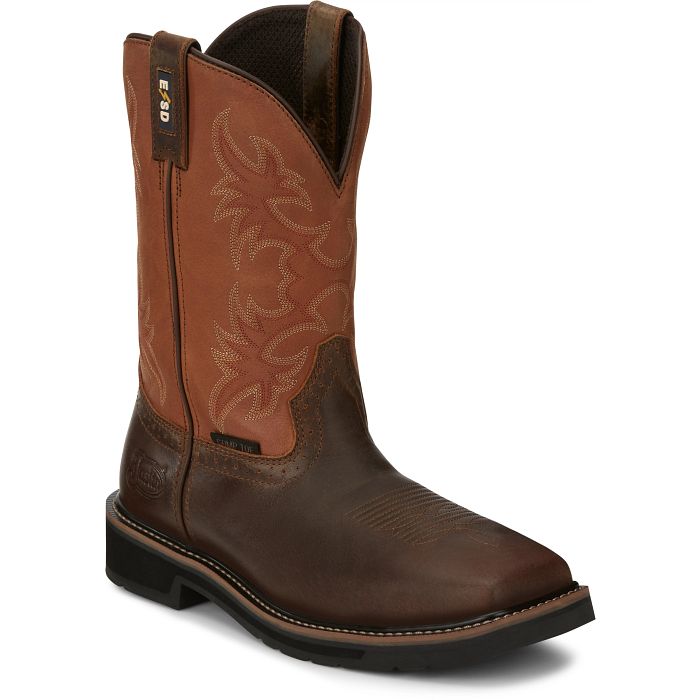 Justin SE4300 ESD 11" Actuator 11" Static Dissipative Comp Toe