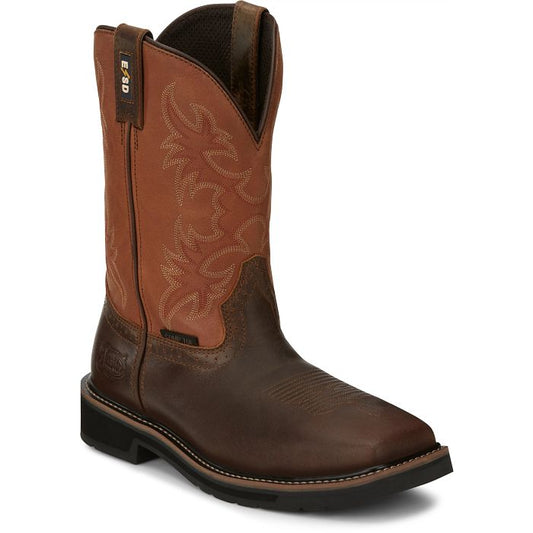 Justin SE4300 ESD 11" Actuator 11" Static Dissipative Comp Toe