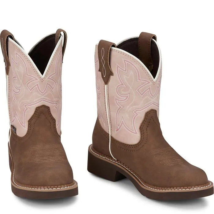 Justin GY9552 Kay Toasted Brown Cowhide Medium Round Toe