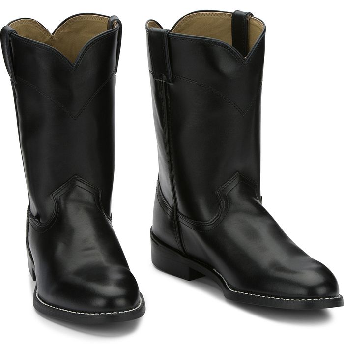 Justin JB3000 TEMPLE Black Cowhide