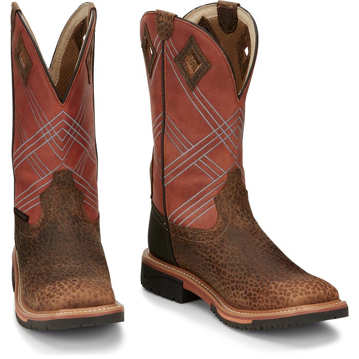 Justin SE4216 Dalhart 12'' Waterproof Caramel