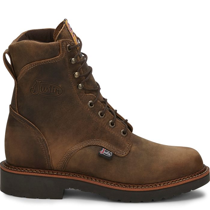 Justin 440 BLUEPRINT 8" LACE UP J-MAX® DOUBLE COMFORT