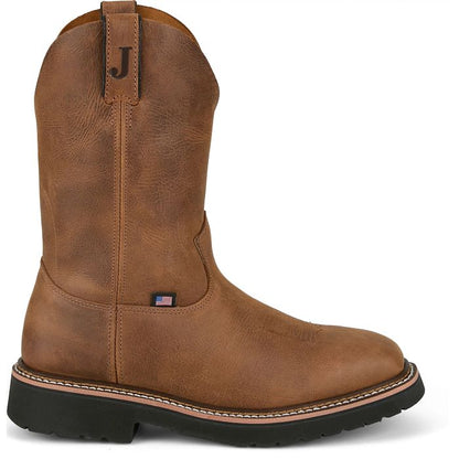 Justin HL4223 Ames 11'' Steel Toe Brown Cowhide