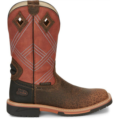 Justin SE4216 Dalhart 12'' Waterproof Caramel