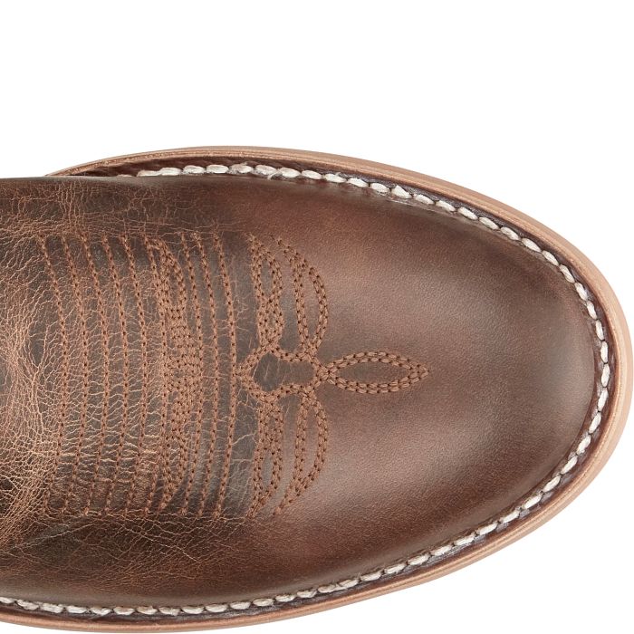 Justin CJ2045 Clanton Khaki Cowhide Round Toe