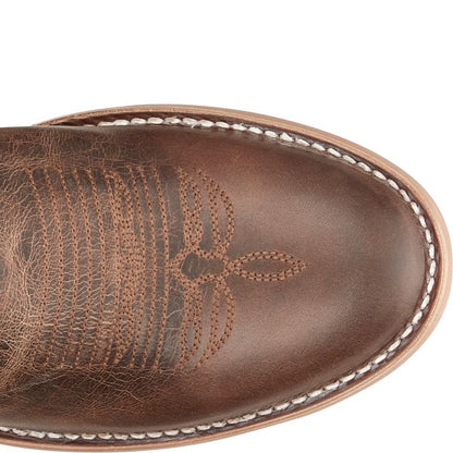 Justin CJ2045 Clanton Khaki Cowhide Round Toe