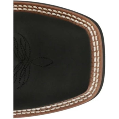 Justin FN4151 Crazy Buck Black Cowhide Chelsea Boot Vibram® Sole