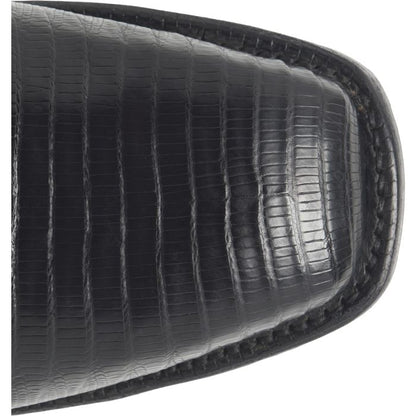 Justin GR5331 Reposado 12" Lizard Cowboy Obsidian George Strait