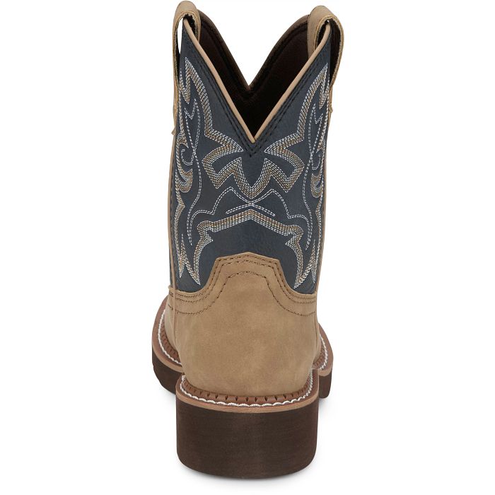Justin GY9550 Kay Honey Tan Cowhide Medium Round Toe