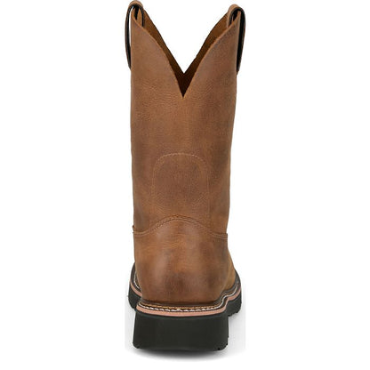 Justin HL4223 Ames 11'' Steel Toe Brown Cowhide