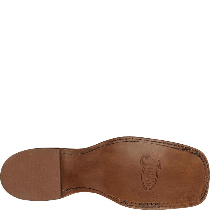 Justin BR538 Peyton 11'' Western Boot Distressed Cognac / Blue