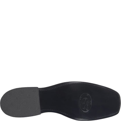 Justin GR5331 Reposado 12" Lizard Cowboy Obsidian George Strait