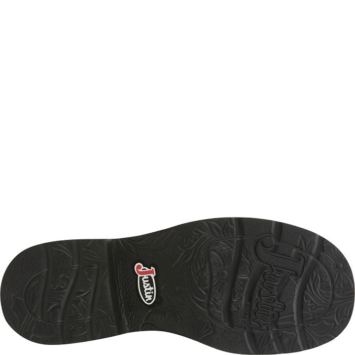 Justin GY9905 Gemma 8" Western Boot Black / Blue