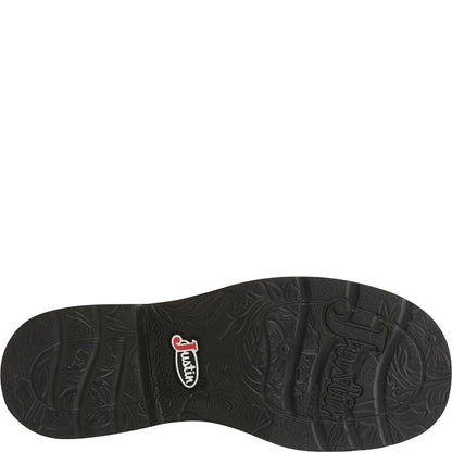 Justin GY9905 Gemma 8" Western Boot Black / Blue