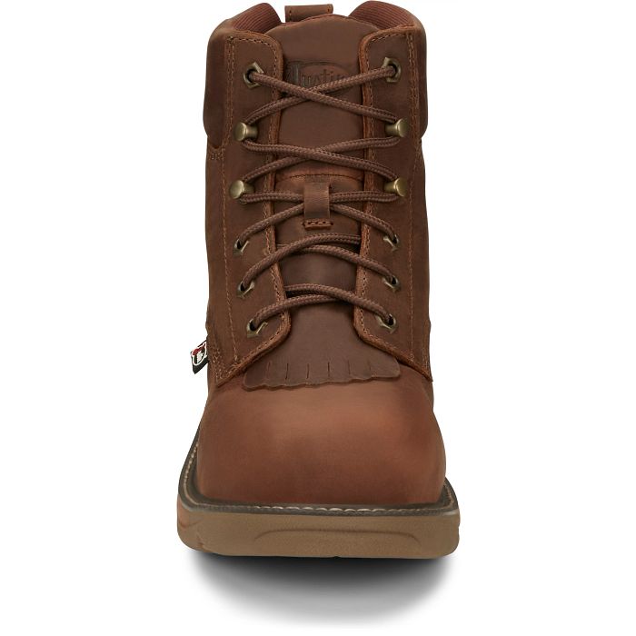 Justin SE465 RUSH 6" REMOVABLE ORTHOLITE® BROWN COWHIDE