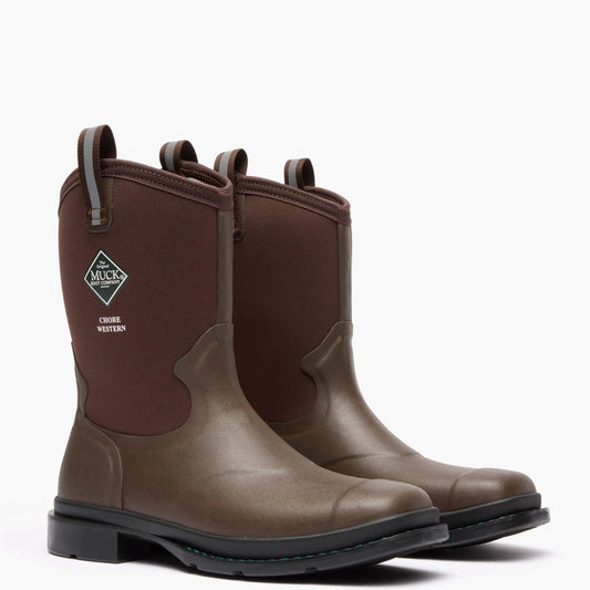 Muck Boot MCHWM90 Chore Western Mid Cowboy Boots
