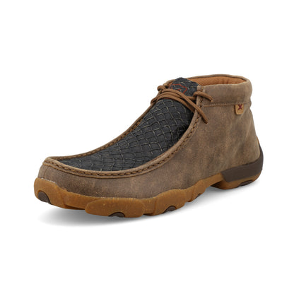 Twisted X MDM0101 Men's Chukka Black & Bomber Driving Moc